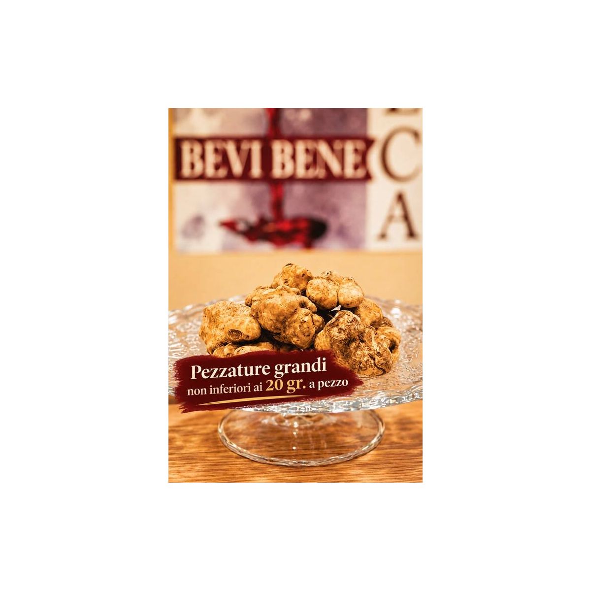 Tartufo Bianco d'Alba Fresco 100 gr Pezzature Grandi - Enoteca Bevi Bene