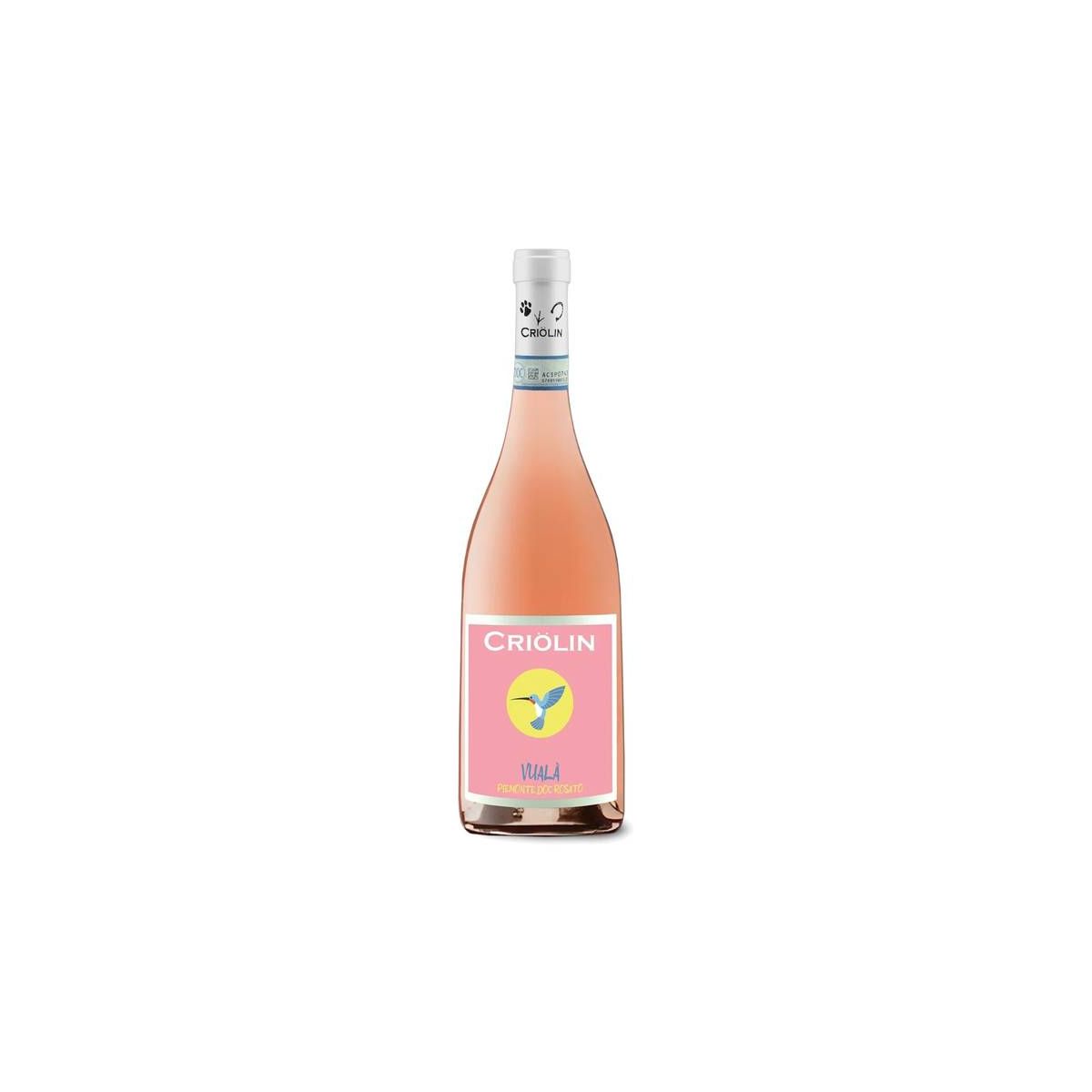 Az. Agr. Criolin - Piemonte DOC Rosato Vualà 2023 0,75 lt.