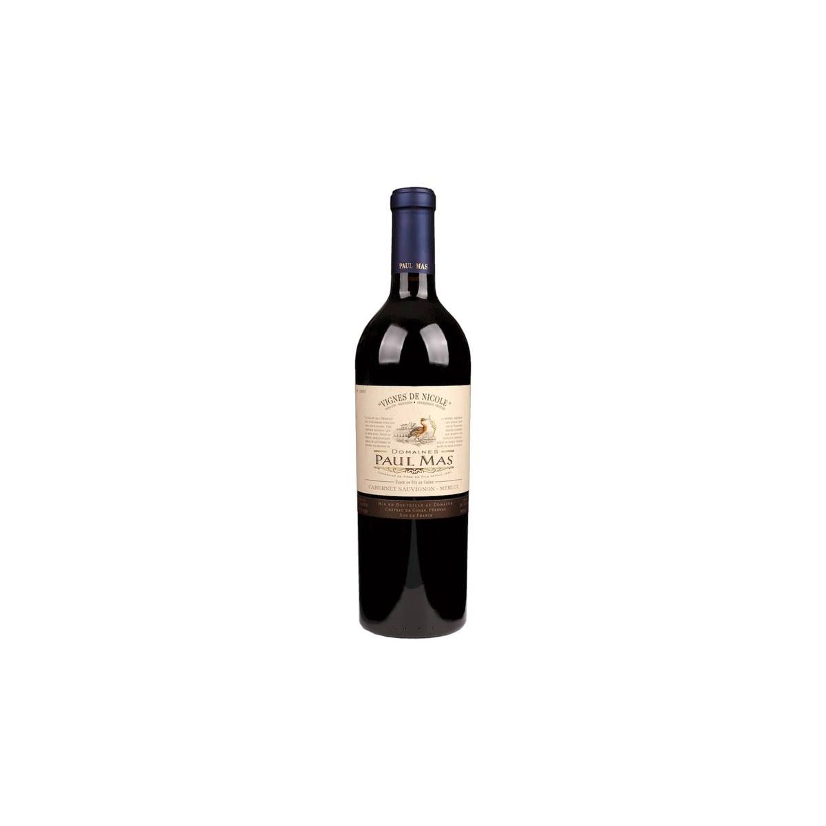 Domaines Paul Mas - Pays d'oc IGP Cabernet Sauvignon - Merlot Vignes de Nicole 2021 0,75 lt.