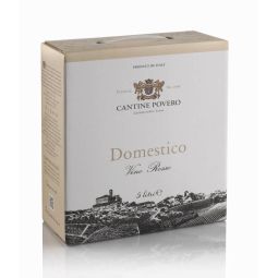 Cantine Povero - Bag In Box 5 lt. Vino Rosso da Uve Dolcetto "Domestico" - Enoteca Bevi Bene