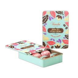 Venchi - Cioccolati Assortiti Confezione Autunno in latta 400 gr. - Enoteca Bevi Bene