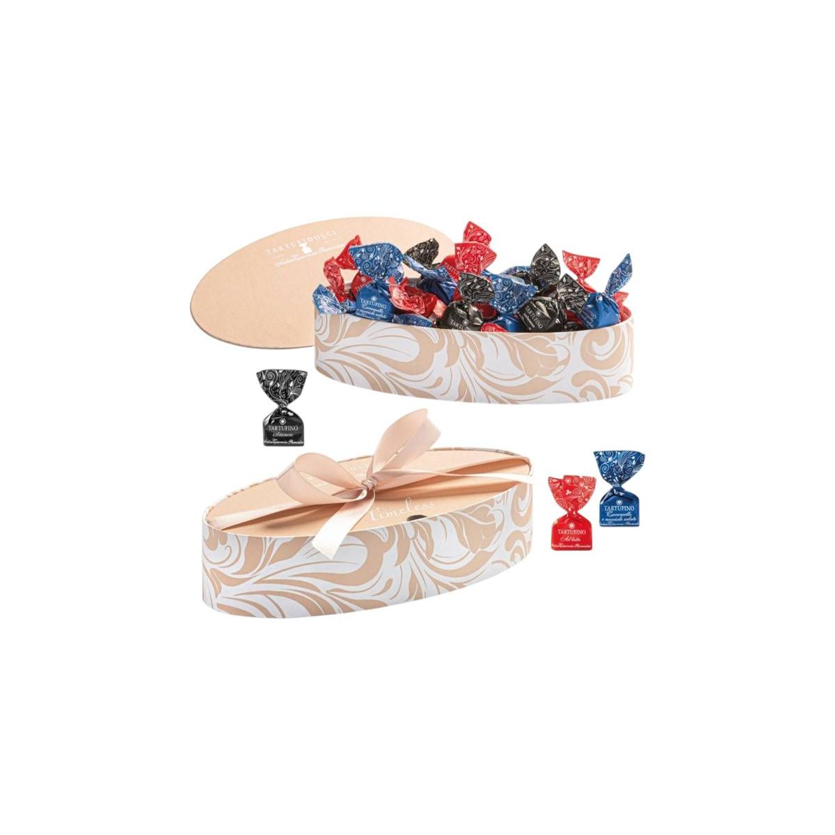 Antica Torroneria Piemontese - Tartufini dolci confezione Timeless 200 gr.