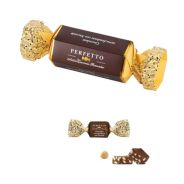 Antica Torroneria Piemontese - Praline di Cioccolato Extra Fondente con Nocciole Perfetto Candy 100 gr.