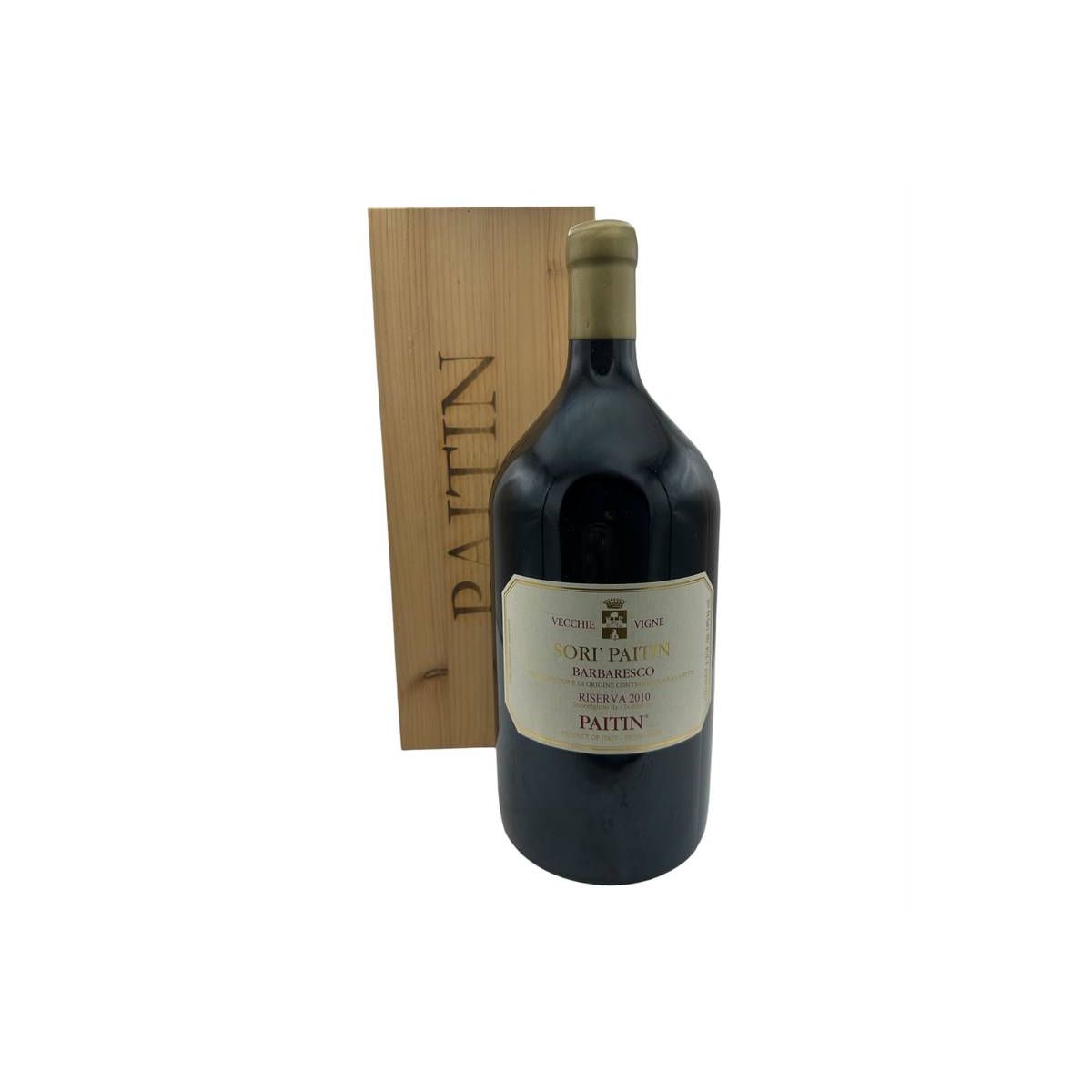 Az. Agr. Paitin - Barbaresco Riserva DOCG Sorì Paitin Vecchie Vigne 2010 3 lt. JEROBOAM + Box Legno