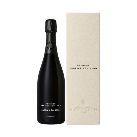 Roger Pouillon & Fils - Champagne AOC Blanc de Noirs Methode Fabrice Pouillon Chemin de Bois 2018 Brut Nature 0,75 lt. + Box