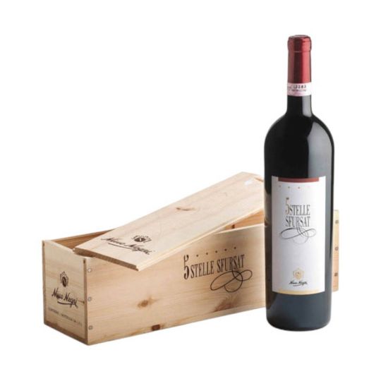 Nino Negri - Sforzato di Valtellina DOCG "5 Stelle Sfursat" 2021 1,5 lt. MAGNUM + Box Legno - Enoteca Bevi Bene