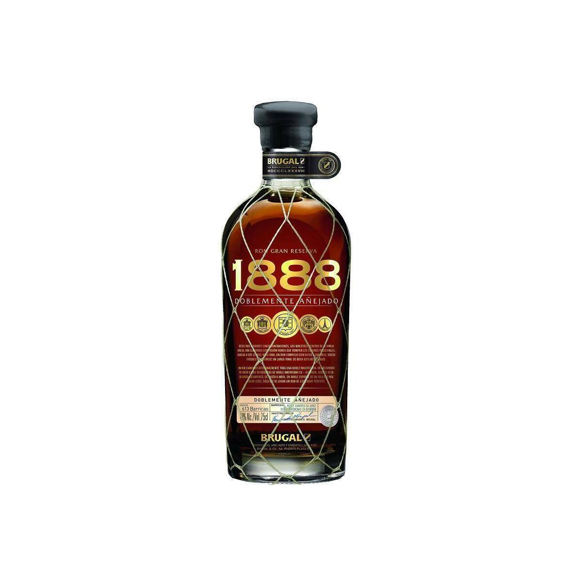 Brugal - Rum Ron Gran Reserva 1888 doblemente anejado 0,70 lt.