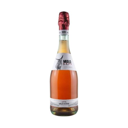Cascina Valle Asinari - Metodo Classico Rosè "Mulo Rosè" 2019 Pas Dosè 0,75 lt. - Enoteca Bevi Bene
