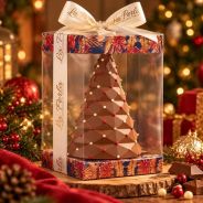 La Perla Cioccolato di Torino - Albero di Natale di Cioccolato al Latte e mix di spezie 250 gr.