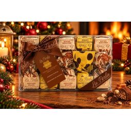 La Perla Cioccolato di Torino - Tartufi di cioccolato Golosi Arachide Salata & Salted Caramel Cookie 145 gr.