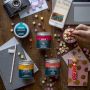 La Perla Cioccolato di Torino - Perle Nocciola. Piccoli Tartufi di Cioccolato bianco con Nocciola 50 gr.