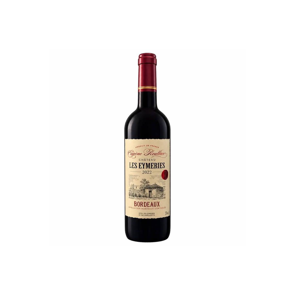Eugene Reullier - Bordeaux Chateau Les Eymeries 2022 0,75 lt.