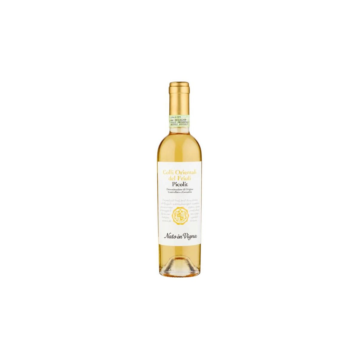 Gestioni Agricole - Colli Orientali del Friuli Picolit DOC Nato in Vigna 2021 0,375 lt.
