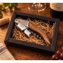 Cavatappi Legno e Acciaio Professionale + Astuccio