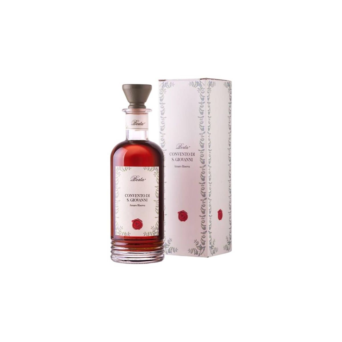 Berta - Amaro d'Erbe Riserva Convento di San Giovanni 0,70 lt. + Box