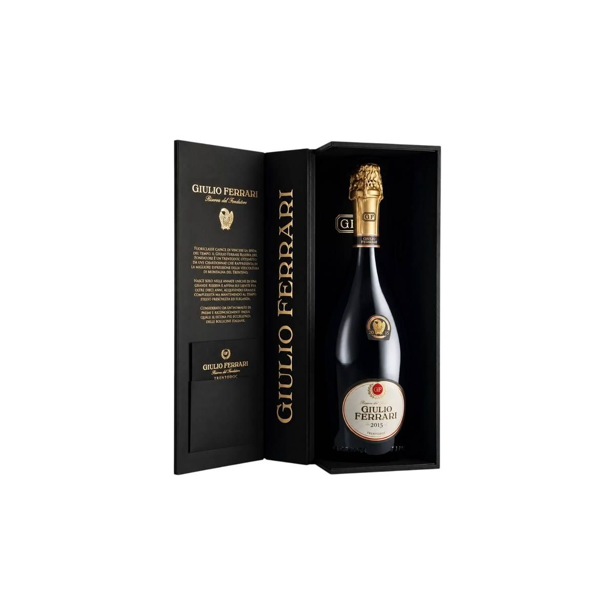 Ferrari - Trento DOC Giulio Ferrari Riserva del Fondatore 2015 Extra Brut 0,75 lt. + Box