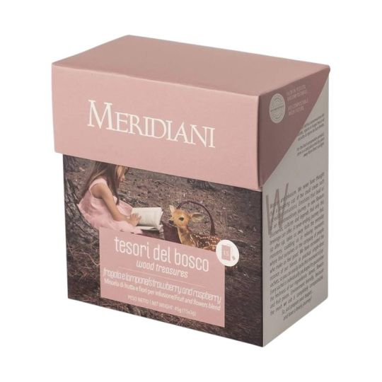 Meridiani Bouquet - Tisana Miscela di Frutti e Fiori per infusione Fave di Tonka e Zenzero "Meraviglia d'Oltremare" 15 bustine da 2 gr - Eno