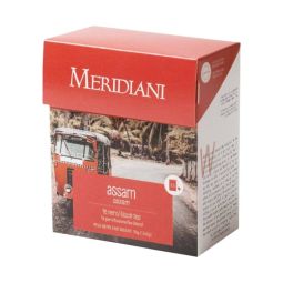 Meridiani Bouquet - Tè Nero per infusione "Assam" 15 bustine da 2 gr - Enoteca Bevi Bene