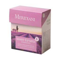 Meridiani Bouquet - Tisana Miscela di Tè Nero e Fiori Lavanda e Menta "Souvenir di Provenza" 15 bustine da 2 gr - Enoteca Bevi Bene