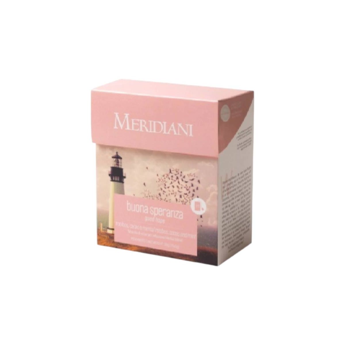 Meridiani Bouquet - Tisana Miscela di Erbe per Infusione Rooibos, Cacao e Menta "Buona Speranza" 15 bustine da 2 gr - Enoteca Bevi Bene