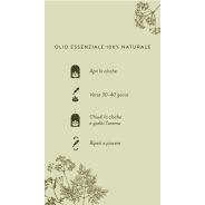 Meridiani Bouquet - Profumatore per ambiente Cloche Botanica con Olio Essenziale Serenity