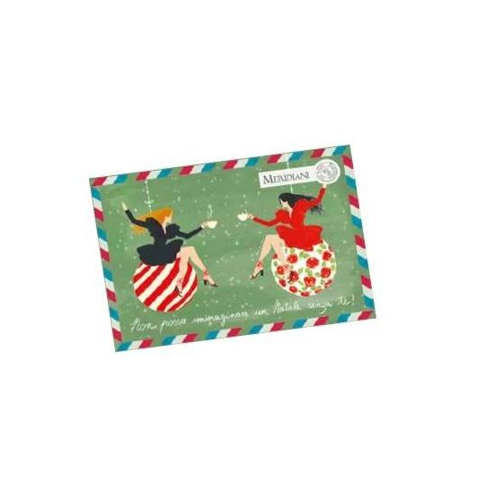 Meridiani Bouquet - Buste di Natale con Miscele per Infusione "Delizie di Santa Klaus" 40 gr. - Enoteca Bevi Bene