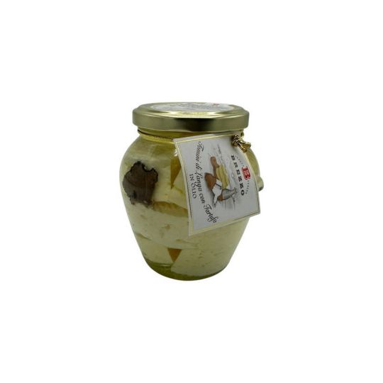 Brezzo - Tomini di Langa con Tartufo in Olio di Semi 280 gr.