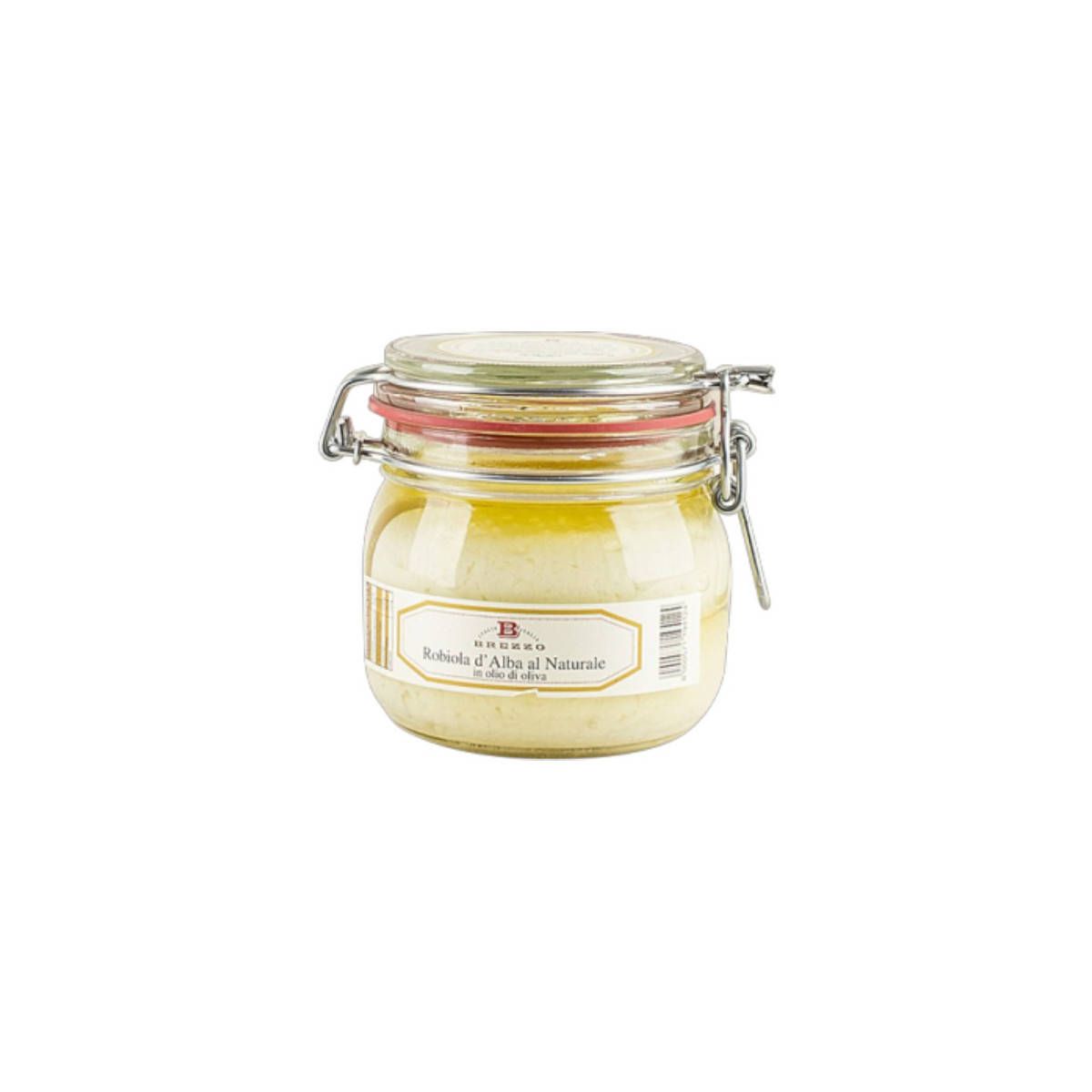 Brezzo - Robiola d'Alba al Naturale in Olio di Semi 500 gr.