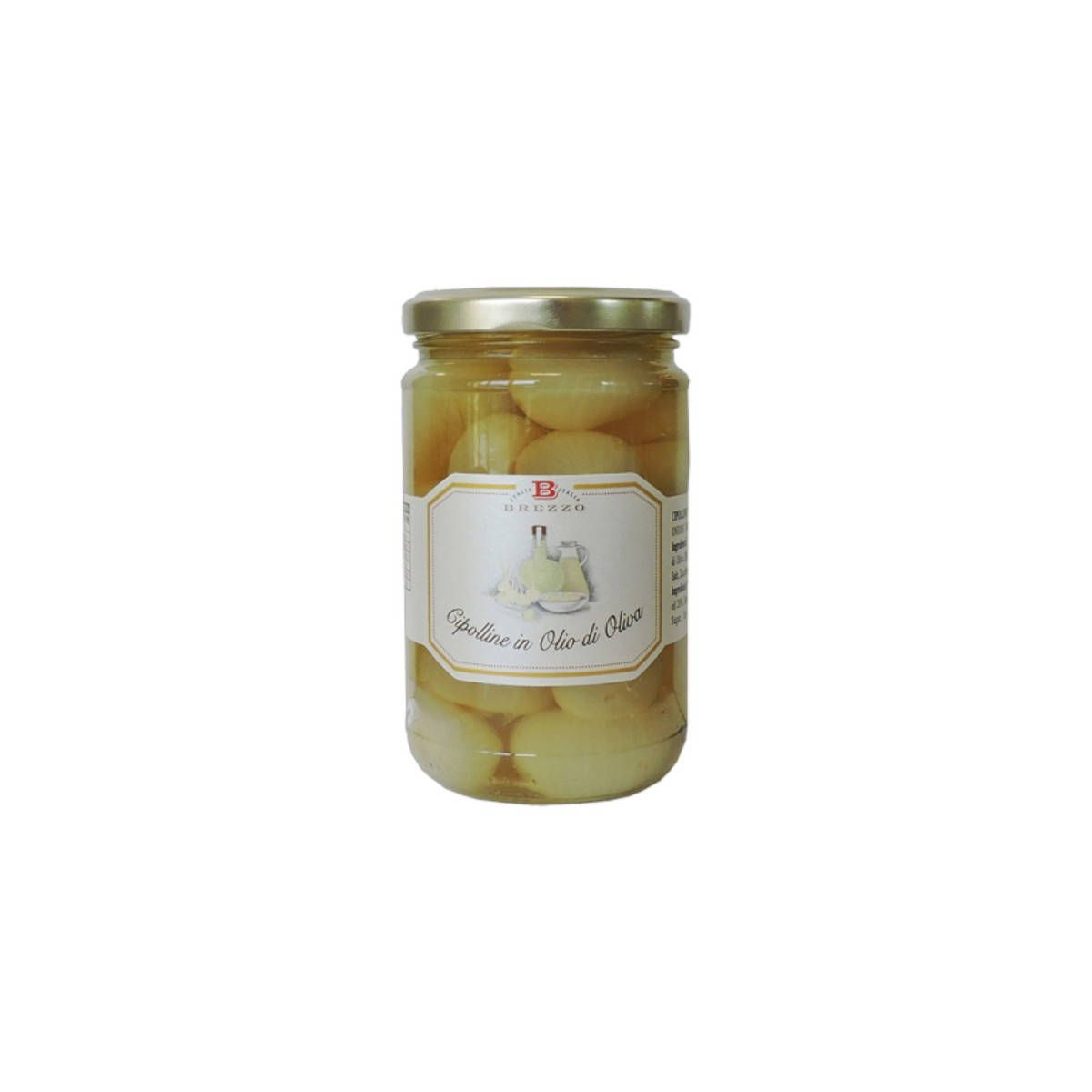 Brezzo - Cipolline in Olio di Oliva 290 gr. - Enoteca Bevi Bene