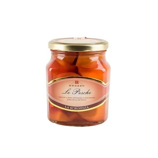 Brezzo - Frutta Sciroppata - Pesche Sciroppate 620 gr.