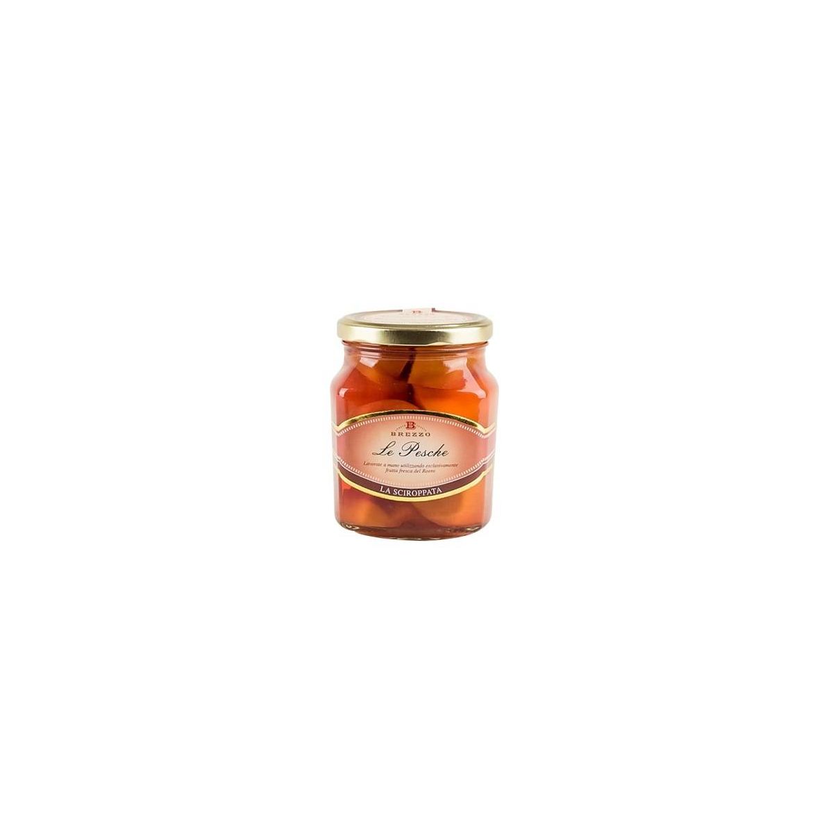 Brezzo - Frutta Sciroppata - Pesche Sciroppate 620 gr.