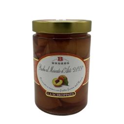Brezzo - Frutta Sciroppata - Pesche Sciroppate al Moscato d'Asti DOCG 620 gr.