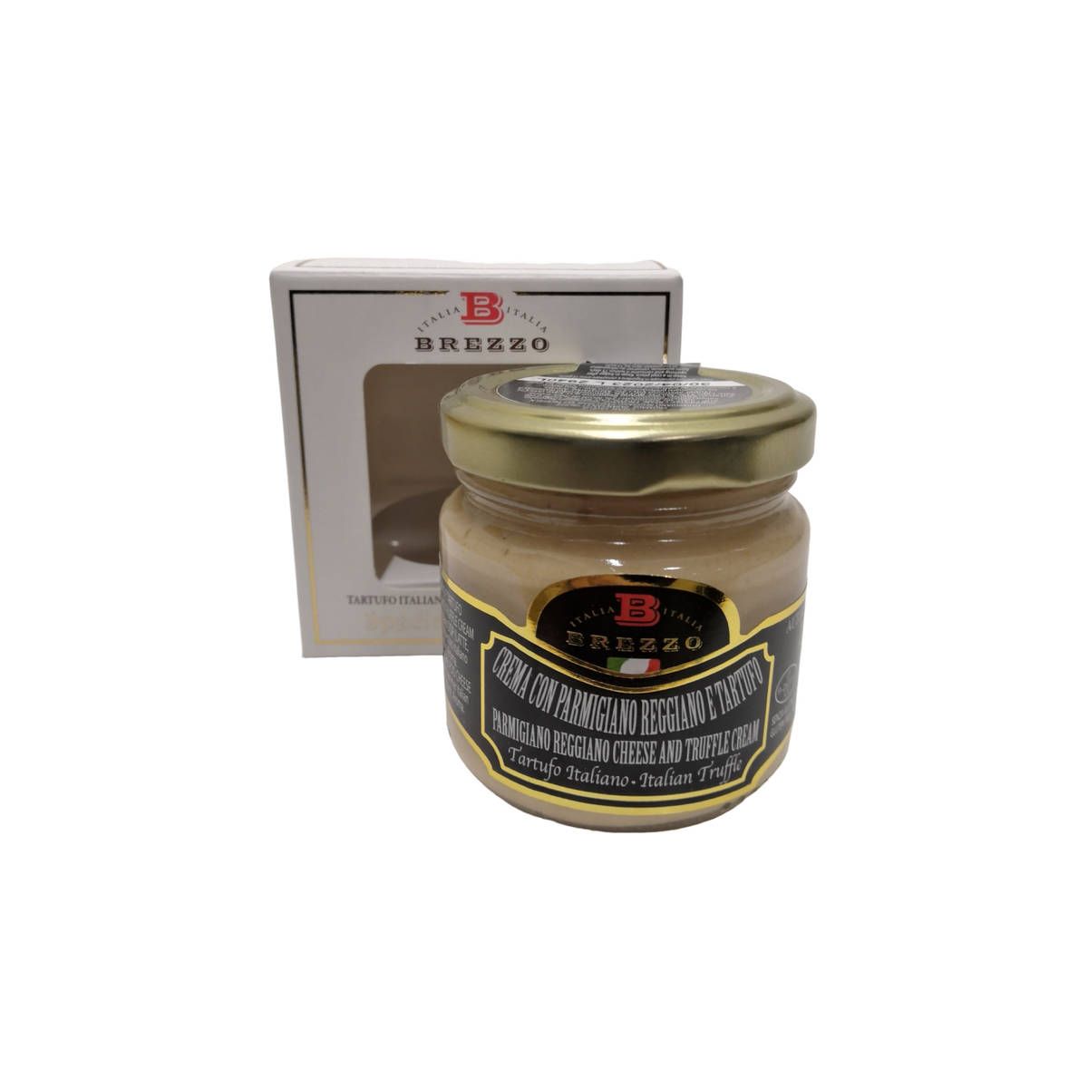 Brezzo - Crema con Parmigiano Reggiano e Tartufo 80 gr. - Enoteca Bevi Bene