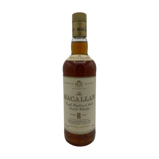 The Macallan - Single Highland Malt Scotch Whisky 8 y Rinaldi Import 0,75 lt.