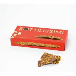 Bodrato - Tavoletta di Cioccolato al Latte con Pop Corn Sottilissimi 160 gr.