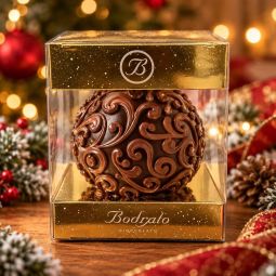 Bodrato - Pallina di Natale al Cioccolato al Latte 100 gr. - Enoteca Bevi Bene