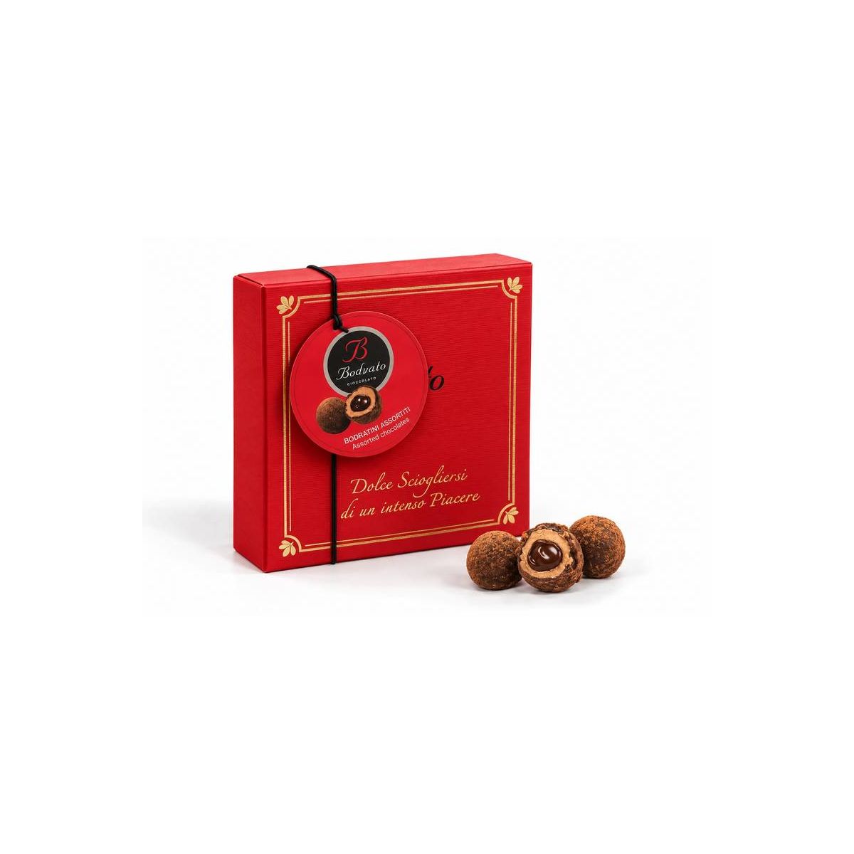 Bodrato - Cioccolatini Bodratini Assortiti in Scatola 160 gr. - Enoteca Bevi Bene