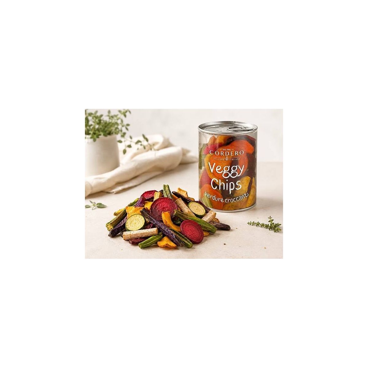Cordero - Veggy Chips Verdure Croccanti 90 gr. - Enoteca Bevi Bene