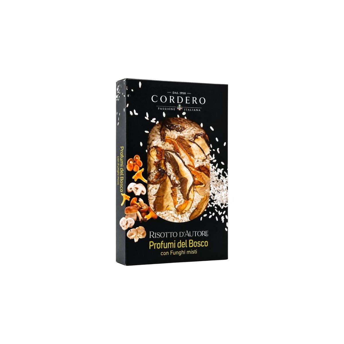 Cordero - Risotto d'Autore Profumi del Bosco con Funghi misti 250 gr.