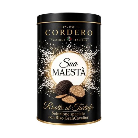Cordero - Risotto al tartufo "Sua Maestà" selezione speciale con Riso Gran Cavour 300 gr. - Enoteca Bevi Bene