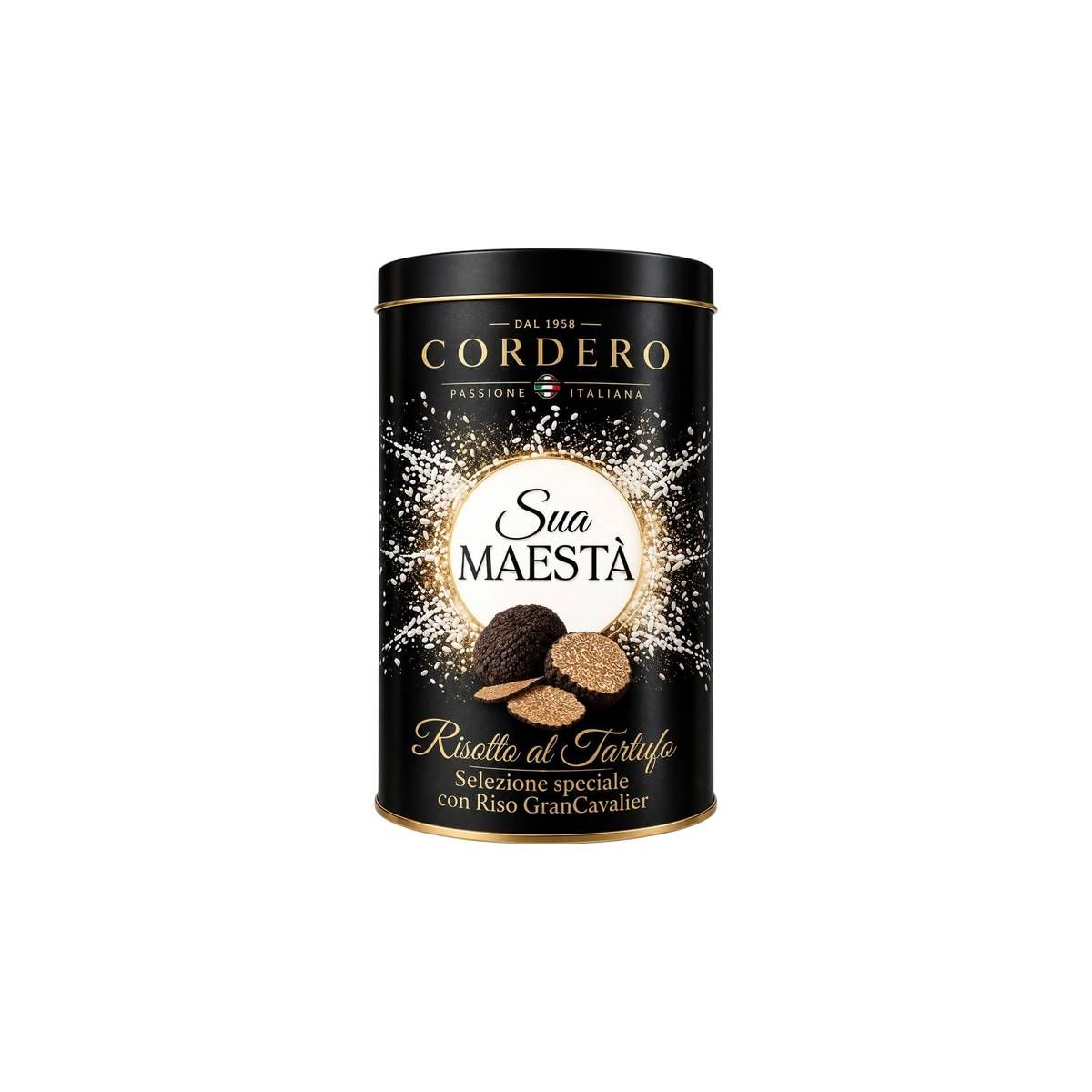 Cordero - Risotto al tartufo "Sua Maestà" selezione speciale con Riso Gran Cavour 300 gr. - Enoteca Bevi Bene