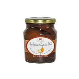 Brezzo - Frutta Sciroppata - Pere Madernassa al Langhe Nebbiolo DOC 600 gr.