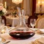 Decanter per Vino Artigianale in Vetro decorazione Spirale 1,95 lt.