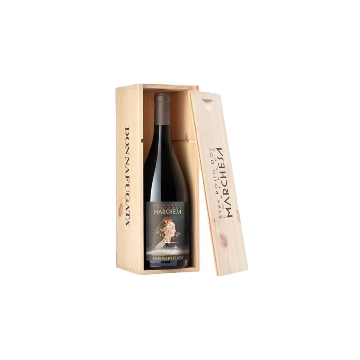Donnafugata - Etna Rosso DOC Contrada Marchesa 2017 1,5 lt. MAGNUM + Box Legno