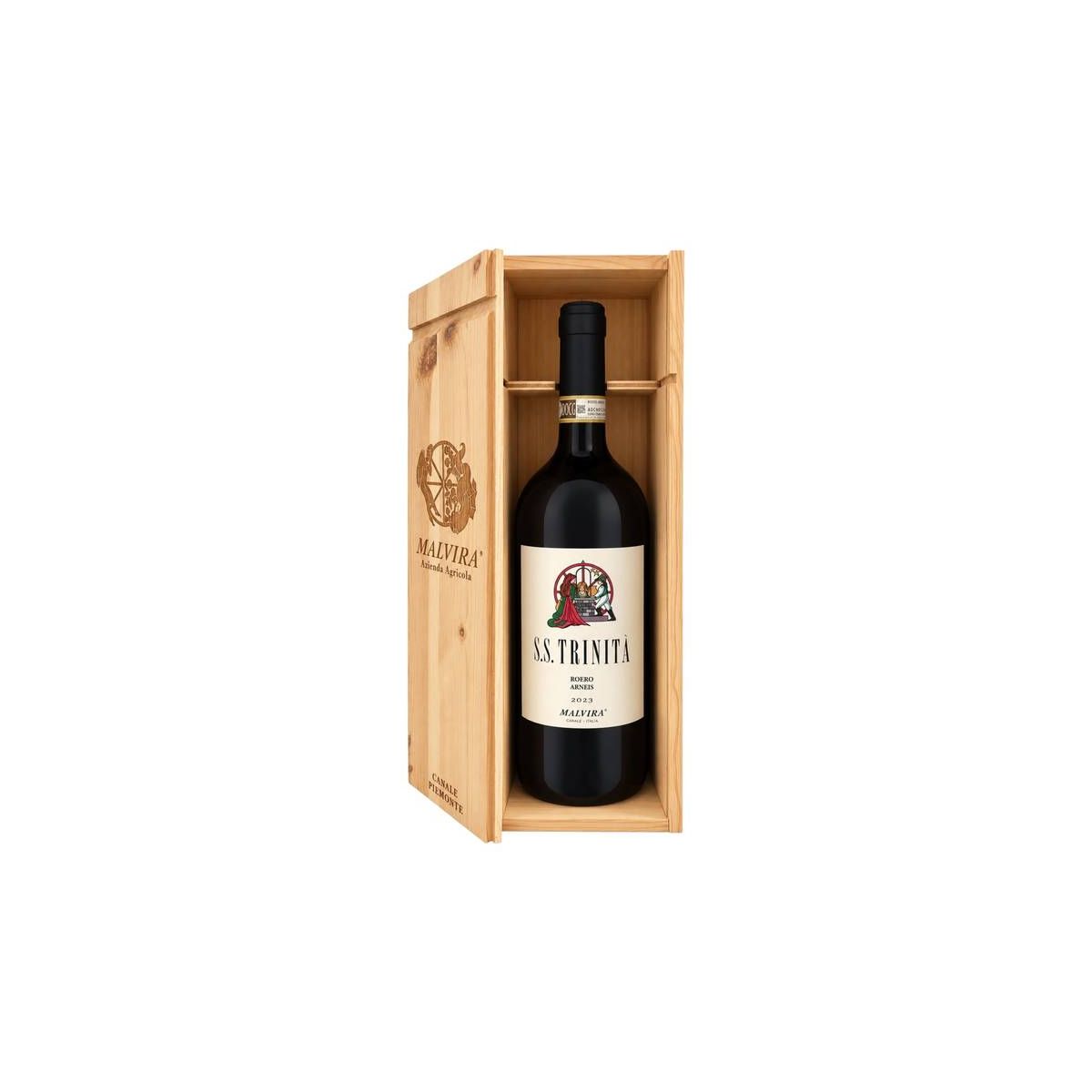 Malvira' - Roero Arneis DOCG S.S. Trinità 2023 1,5 lt. MAGNUM + Box Legno