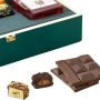 Venchi - Confezione Chocolate e Rhum "I Barricati" con Carribe Ron  + 2 Tavolette Cioccolato + Box Legno - Enoteca Bevi Bene