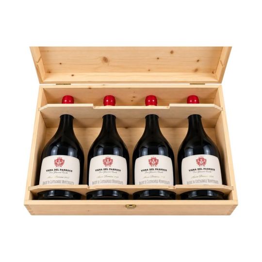 Luca Ferraris - Box Verticale Ruchè di Castagnole Monferrato DOCG "Vigna del Parroco 4 bt da 0,75 lt. - Enoteca Bevi Bene