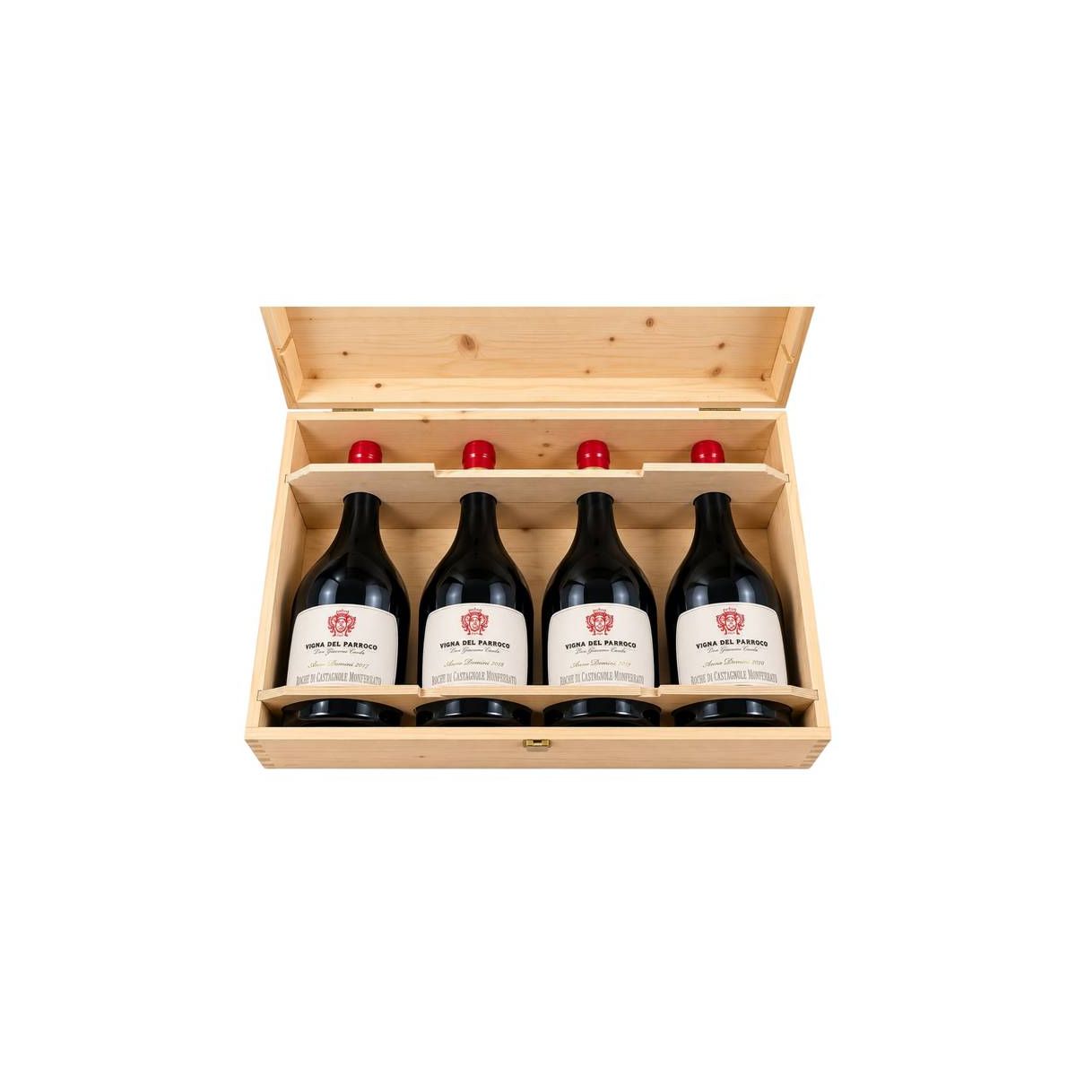 Luca Ferraris - Box Verticale Ruchè di Castagnole Monferrato DOCG "Vigna del Parroco 4 bt da 0,75 lt. - Enoteca Bevi Bene