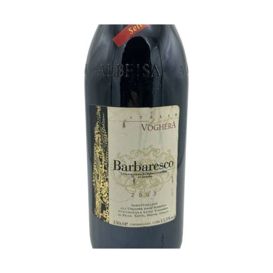 Vintage Bottle - Luigi Voghera Barbaresco DOCG 2003 1,5 lt. MAGNUM - COD. 11527