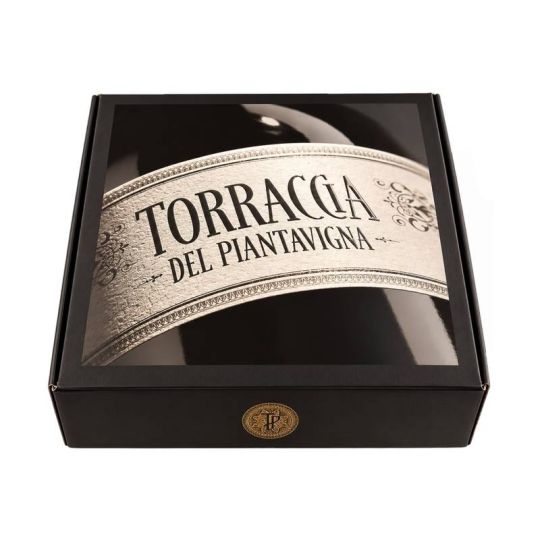 Torraccia del Piantavigna - Confezione regalo con 2 Calici e Metodo Classico Erbavoglio Blanc de Blancs Dosaggio Zero 0,75 lt.